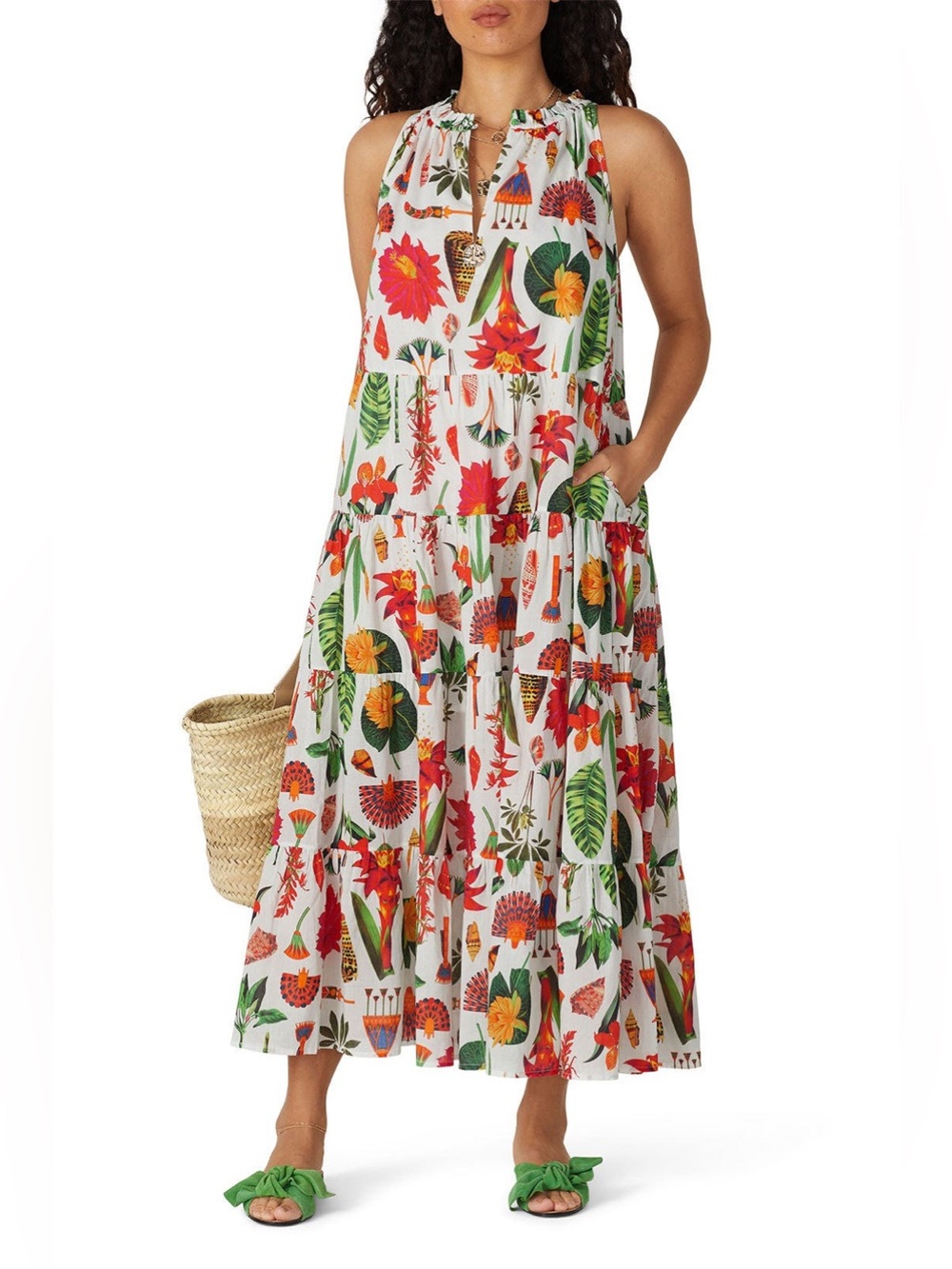 Figue • Floral Tiered Betty Dress